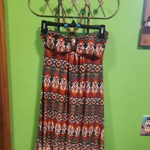 Beach Tube Dress Beaded